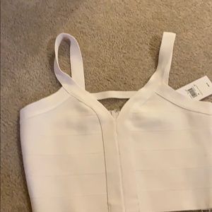 Crop top Bebe bandage top